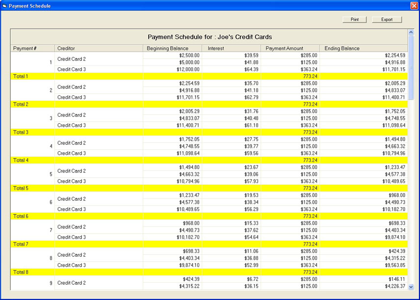 debt payoff calculator image3 